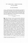 Research paper thumbnail of Free will: From nature to illusion