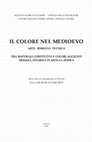 Research paper thumbnail of Il Mosaico della vendemmia a Colle Oppio: note tecniche sul colore, in Il Colore nel Medioevo: tra materiali costitutivi e colori aggiunti. Mosaici, intarsi e plastica lapidea, Atti del VI Convegno Internazionale di Studi (Lucca, Istituto Storico Lucchese, 24-26 ottobre 2013), Lucca 2016