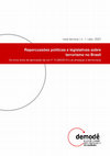 Research paper thumbnail of Nota técnica - Repercussões políticas e legislativas sobre terrorismo no Brasil: os cinco anos da aprovação da Lei nº 13.260/2016 e as ameaças à democracia