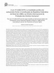 Research paper thumbnail of A Lei nº 6.683/1979 e a invalidade jurídica da autoanistia frente à Constituição da República Federativa do Brasil de 1988 e ao Direito Internacional de Proteção dos Direitos Humanos