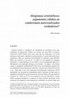 Research paper thumbnail of John Corcoran - Silogismos aristotélicos: argumentos válidos ou condicionais universalizados verdadeiros? (1974) – tradução de Tomás Troster & Constança Barahona (2019)