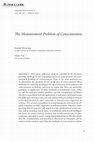 Research paper thumbnail of The Measurement Problem of Consciousness