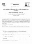 Research paper thumbnail of Best constants in a borderline case of second-order Moser type inequalities