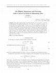 Research paper thumbnail of On Elliptic Equations and Systems with Critical Growth in Dimension Two