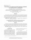 Research paper thumbnail of Generadores de números pseudo aleatorios acoplados y sus aplicaciones en criptografía