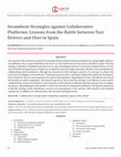 Research paper thumbnail of Incumbent Strategies against Collaborative Platforms