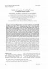 Research paper thumbnail of Stability of Araujiain, a novel plant protease, in different organic systems