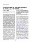 Research paper thumbnail of 5-hydroxytryptamine1a-likereceptor activation in the bed nucleus of the stria terminalis: Electrophysiological and behavioral studies