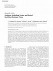 Research paper thumbnail of Nonlinear Modelling, Design, and Test of Steel Blast-Resistant Doors