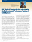 Research paper thumbnail of NIST Medical Phantom Device to Assist With the Calibration and Performance Testing of CAOS Systems | NIST