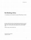 Research paper thumbnail of Re-thinking Africa