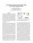 Research paper thumbnail of A List Directed Approach to fractal Image Coding in the Wavelet Transform domain