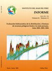 Research paper thumbnail of Distribución y biomasa de algunos recursos pelágicos peruanos en verano 2004