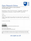 Research paper thumbnail of Investing in the Care Economy. A gender analysis of employment stimulus in seven OECD countries