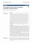 Research paper thumbnail of An empirical study on the evaluation of the RDF storage systems