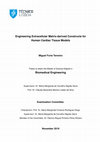 Research paper thumbnail of Engineering Extracellular Matrix-derived Constructs for Human Cardiac Tissue Models