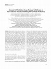 Research paper thumbnail of Zanamivir Diminishes Lung Damage in Influenza A Virus-infected Mice by Inhibiting Nitric Oxide Production