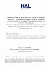 Research paper thumbnail of Rapport de fin de projet de l'ACI: Ecole et Sciences Cognitives-Modélisation cognitive d'élèves en algèbre et construction de stratégies d'enseignement dans un contexte technologique