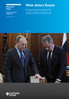 Research paper thumbnail of What Deters Russia: Enduring Principles for Responding to Moscow