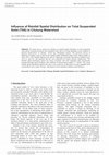 Research paper thumbnail of Influence of Rainfall Spatial Distribution on Total Suspended Solid (TSS in Ci lutung Watershed