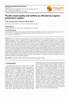 Research paper thumbnail of Poultry Meat Quality and Welfare as Affected by Organic Production System