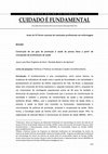 Research paper thumbnail of Construção de um guia de promoção à saúde da pessoa idosa a partir de concepções de profissionais de saúde