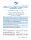 Research paper thumbnail of Lipid Profile Improvement after Four Group Psychological Interventions in Combination to Nutritional and Physical Activity Instructing Among Overweight and Obese Individuals