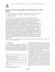 Research paper thumbnail of Response of the inner magnetosphere and the plasma sheet to a sudden impulse