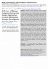 Research paper thumbnail of A Review of Human-Computer Interaction Design Approaches towards Information Systems Development