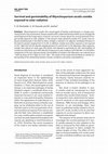 Research paper thumbnail of Survival and germinability of Rhynchosporium secalis conidia exposed to solar radiation