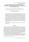 Research paper thumbnail of Salicylic acid and hydrogen peroxide accumulation in relation to hydrolyte leakage in barley plants challenged with Cochliobolus sativus