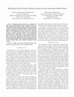 Research paper thumbnail of Model Based On-Line Energy Prediction System for Semi-autonomous Mobile Robots