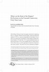 Research paper thumbnail of What is at the Heart of the Dispute? Reflections on the Foucault Controversy Forty Years Later