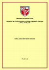 Research paper thumbnail of Magnetic attitude control options for earth pointing small satellite