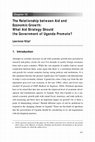 Research paper thumbnail of The Relationship between Aid and Economic Growth: What Aid Strategy Should the Government of Uganda Promote?