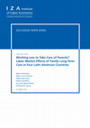 Research paper thumbnail of Working Less to Take Care of Parents?: Labor Market Effects of Family Long-Term Care in Latin America