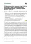 Research paper thumbnail of The Influence of Islamic Religiosity on the Perceived Socio-Cultural Impact of Sustainable Tourism Development in Pakistan: A Structural Equation Modeling Approach