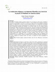 Research paper thumbnail of La traducción religiosa y su impronta filosófica en el nivel de la praxis: El budismo en América latina