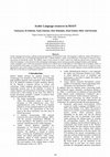 Research paper thumbnail of Arabic Language resources in HIAST