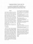 Research paper thumbnail of Computational Methods to Vocalize Arabic Texts