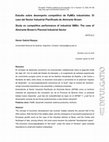 Research paper thumbnail of Estudio sobre desempeño competitivo de PyMEs industriales. El caso del Sector Industrial Planificado de Almirante Brown