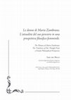 Research paper thumbnail of donne di María Zambrano. L ’attualità del suo pensiero in una prospettiva filosofico-femminile