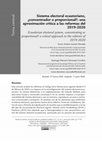 Research paper thumbnail of Sistema electoral ecuatoriano, ¿concentrador o proporcional?: una aproximación crítica a las reformas del 2019-2020