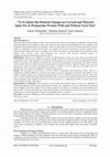 Research paper thumbnail of “To Evaluate the Postural Changes in Cervical and Thoracic Spine Pre & Postpartum Women With and Without Neck Pain”