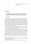 Research paper thumbnail of UN ORTHODOX MILIEU DE MÉMOIRE: THE SAINT NICHOLAS MONASTERY'S MEMORY ON COMMUNISM AND ORTHODOXY