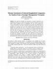 Research paper thumbnail of Mission Statements of Selected Bangladeshi Companies: An Analysis from a Strategic Management Viewpoint