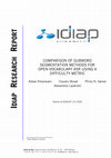 Research paper thumbnail of Comparison of Subword Segmentation Methods for Open-vocabulary ASR using a Difficulty Metric