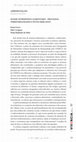 Research paper thumbnail of Patrimônios Alimentares: Processos, Territorialidades e Novos Mercados