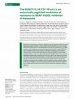 Research paper thumbnail of The RUNX1/IL-34/CSF-1R axis is an autocrinally regulated modulator of resistance to BRAF-V600E inhibition in melanoma