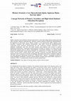 Research paper thumbnail of İlkokul, Ortaokul ve Lise Öğrencilerinin Eğitim Algılarına İlişkin Kavram Ağları